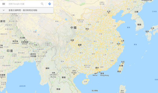 ▲▼留學生認為地圖「應該要完整」。（圖／翻攝自Google Map）