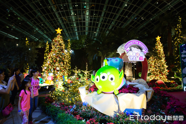 ▲▼   新加波旅遊局,Flower dome, Disney Tsum Tsum         。（圖／記者周書羽攝）