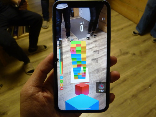▲▼iPhone AR Game。（圖／業者提供）