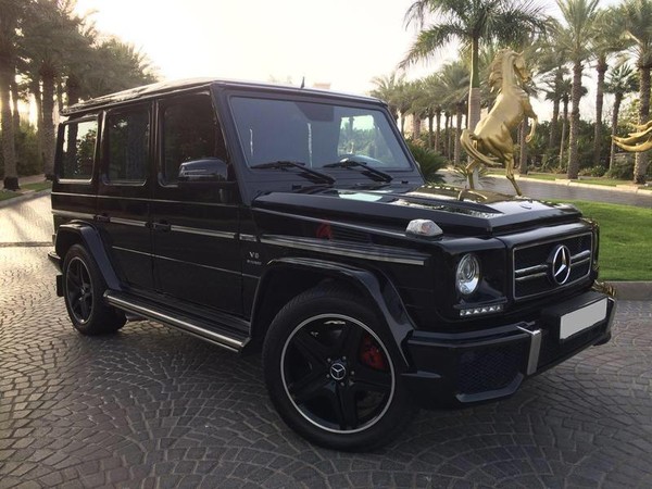 黃男喜好名車。圖為Benz G500 4x4，非當事車輛。（翻攝網路）