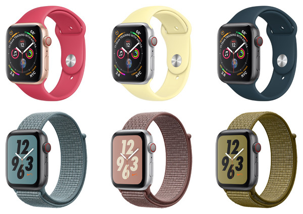 ▲▼Apple Watch Series 4 Nike錶帶、環冬季新色登場。（圖／Apple提供）
