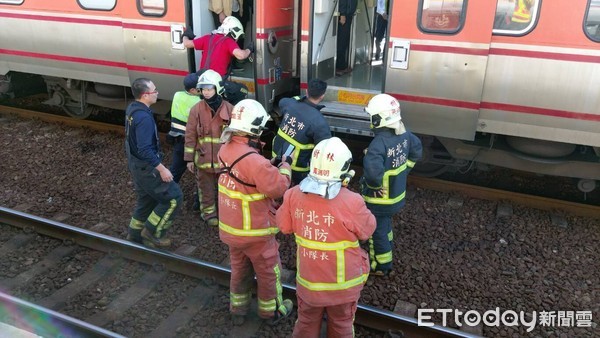 ▲▼4日上午，台鐵113次自強號於樹林車站發生死傷事故。（圖／台鐵提供）