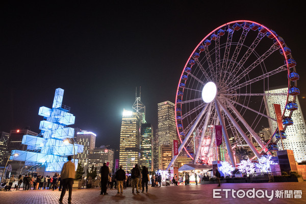 ▲維港燈影節。（圖／香港旅遊發展局提供）