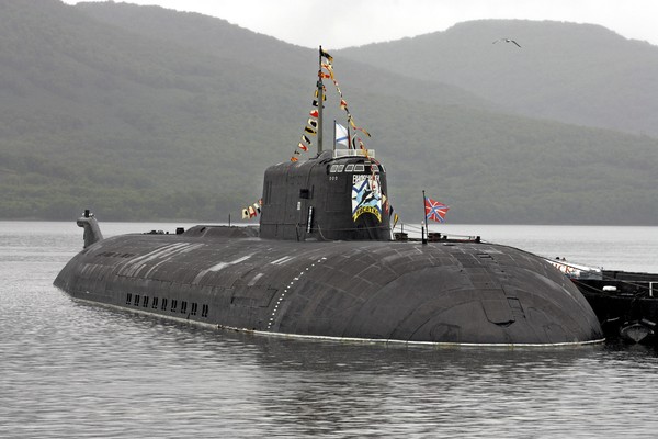 ▲▼「北德文斯克」號（Severodvinsk）核潛艇。（圖／達志影像／美聯社）