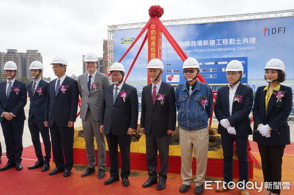 ▲牛奶地產桃園青埔商場新建工程動土典禮。（圖／記者楊淑媛攝）