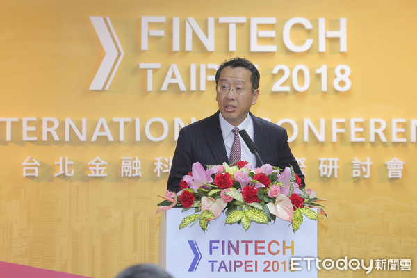 ▲▼ Fintech Taipei 2018金融科技展開幕典禮-顧立雄。（圖／記者黃克翔攝）