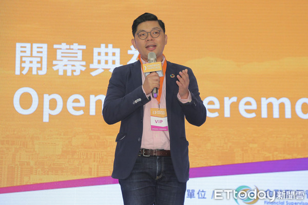 ▲▼ Fintech Taipei 2018金融科技展開幕典禮-許毓仁 。（圖／記者黃克翔攝）