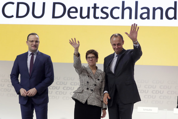 ▲▼ 德國基督教民主聯盟（CDU）召開黨員大會。（圖／達志影像／美聯社）