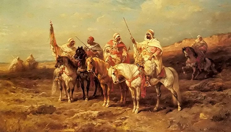 ▲阿拉伯騎士。（圖／取自youhuaaa）