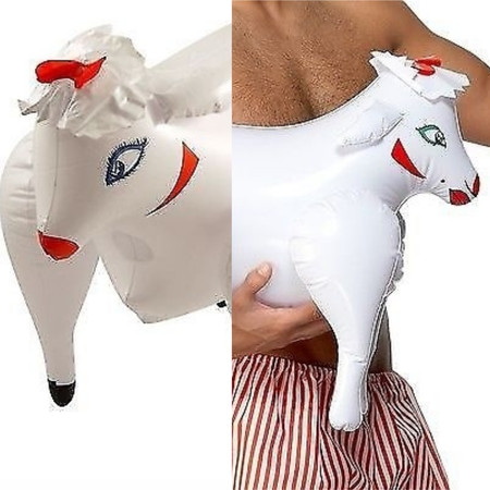 ▲▼ INFLATABLE BLOW UP BONKIN STAG HEN NIGHT SHEEP ADULT PARTY FANCY DRESS 54CM。（圖／取自ebay）