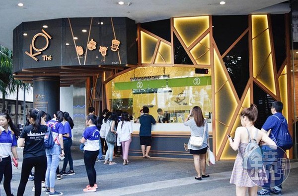 KOI Thé在海外的第一站選擇設在新加坡，有助於品牌知名度在東南亞擴散。（KOI集團提供）