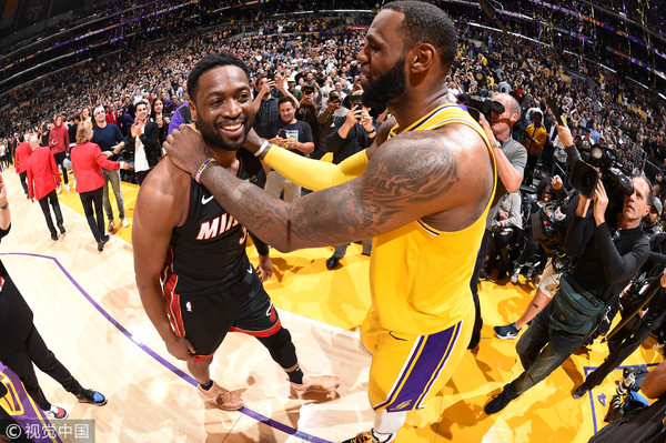 ▲▼韋德（Dwyane Wade）,詹姆斯（LeBron James）（圖／CFP）