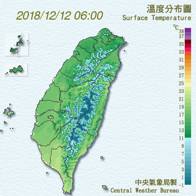 天氣圖。（圖／氣象局）