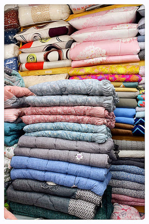 ▲▼韓國廣藏市場169號棉被店。（圖／萍萍的美食記錄網提供）