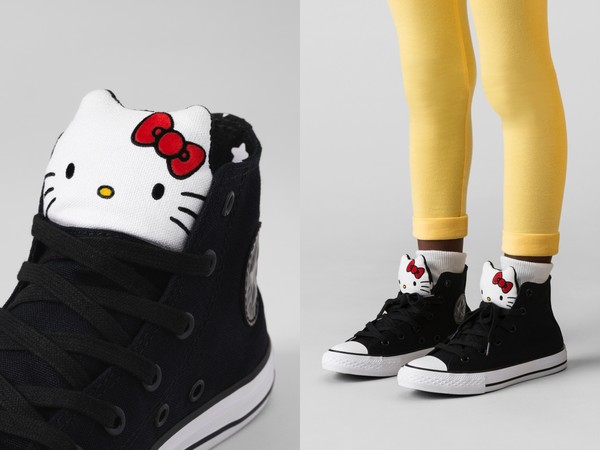 ▲converse x hello kitty聯名（圖／品牌提供）