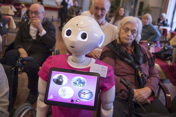 ▲▼家庭看護智能機器人，示意圖。（圖／達志影像／美聯社）