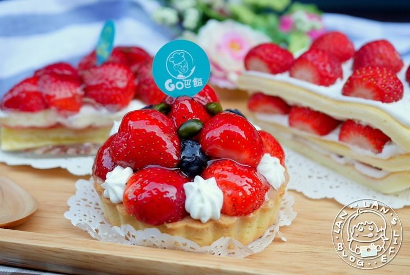 ▲▼Go巴餖烘焙坊有各式草莓甜點。（圖／嵐嵐的饗樂生活誌提供）