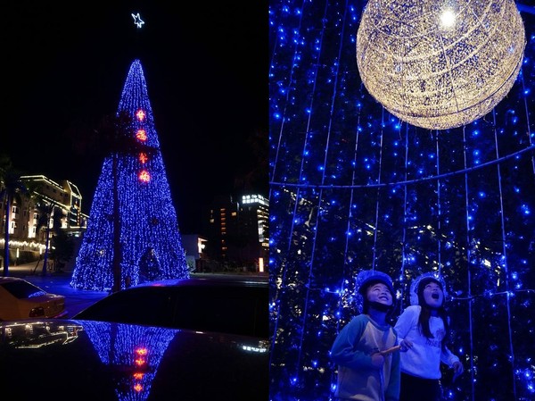▲▼東台灣最高聖誕樹。（圖／翻攝自幸福卑南 卑南鄉公所臉書專頁）