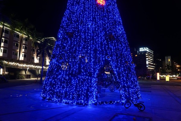 ▲▼東台灣最高聖誕樹。（圖／翻攝自幸福卑南 卑南鄉公所臉書專頁）