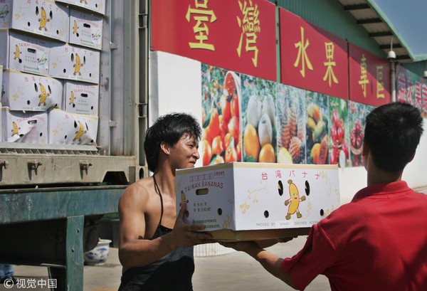 ▲台灣香蕉銷往大陸。（圖／視覺中國）