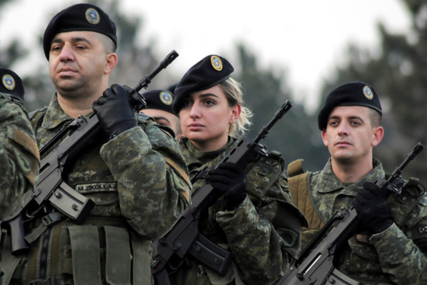 ▲▼科索沃通過立法，將現有安全部隊擴編為正規軍事力量。（圖／路透）
