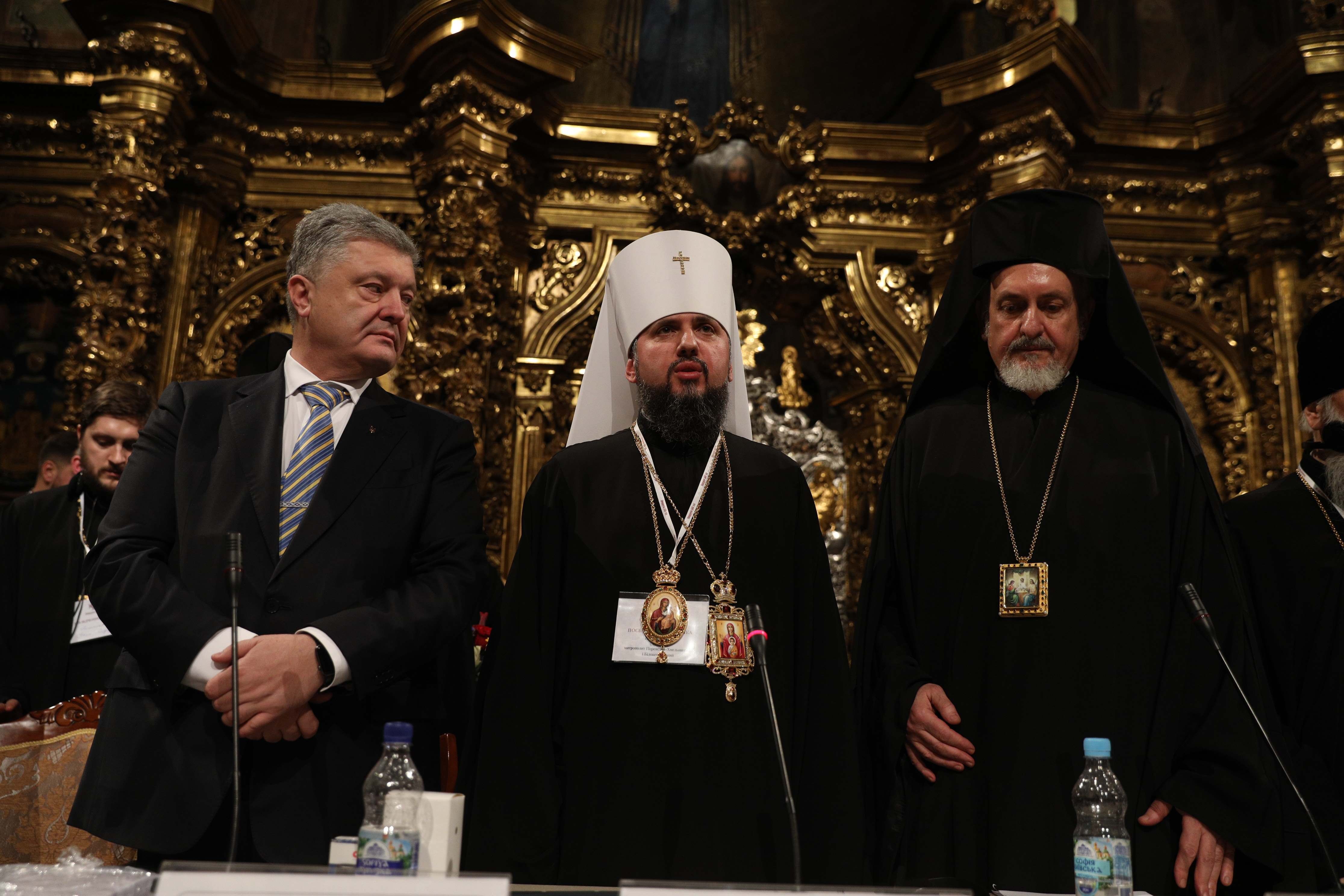 ▲▼波洛申科宣布烏克蘭脫離俄國，成立獨立的東正教教堂。（圖／路透社）