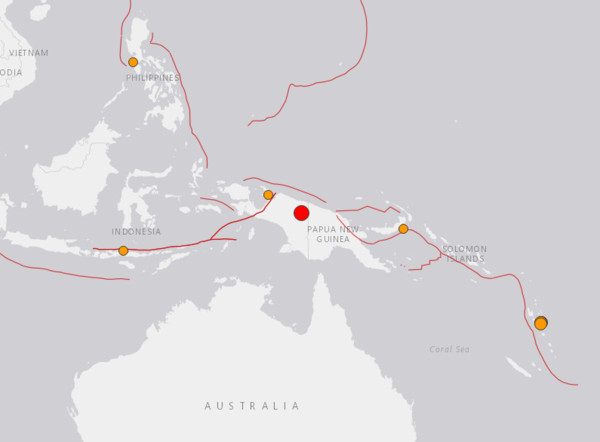 ▲▼ 印尼發生規模6.1強震。（圖／翻攝自USGS）