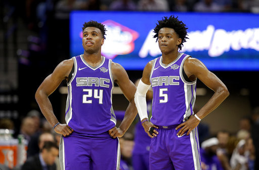 ▲▼希爾德（Buddy Hield）,福克斯（De`Aaron Fox）（圖／達志影像／美聯社）