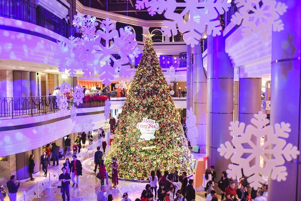 ▲台北君悅酒店聖誕樹。（圖／台北君悅酒店提供。）
