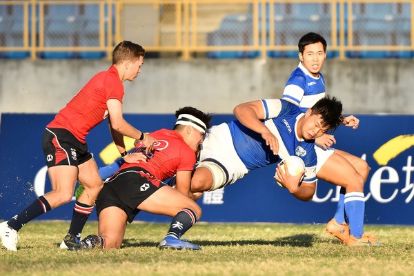 ▲U19亞青橄欖球，中華隊VS香港。（圖／中華橄欖球協會提供）