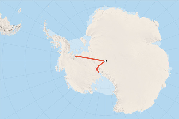 ▲歐布萊迪將成為「在沒有任何協助下，65天內獨自徒步橫越南極」的史上第一人。(圖／翻攝自IG@Colin O`Brady)