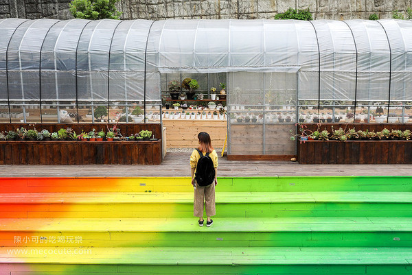 ▲▼桃園左岸森林多肉植物咖啡館。（圖／小可愛阿貴提供）