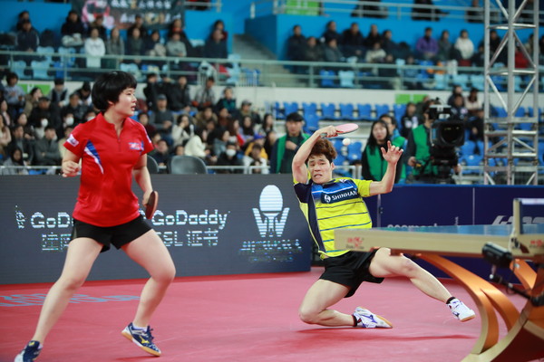 ▲桌球混雙,南韓張宇鎮／北韓車孝芯。（圖／翻攝自ITTF）