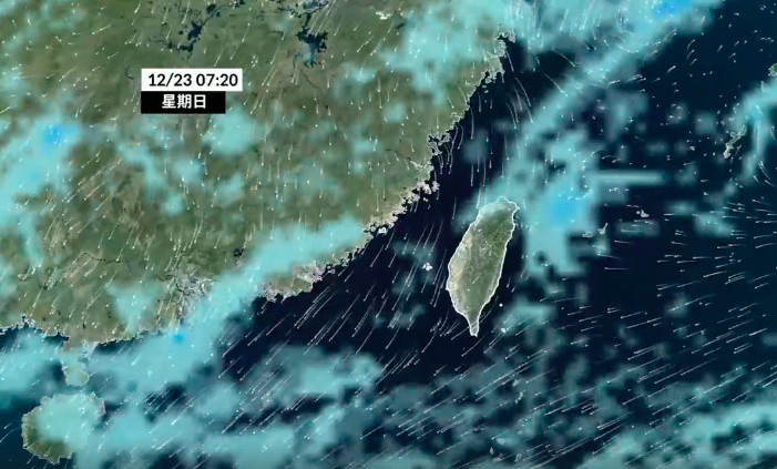 ▲▼ 出遊注意空氣品質！週日第1波濕冷　第2波下週四五影響（圖／翻攝自氣象主播 賴忠瑋／天氣風險提供）