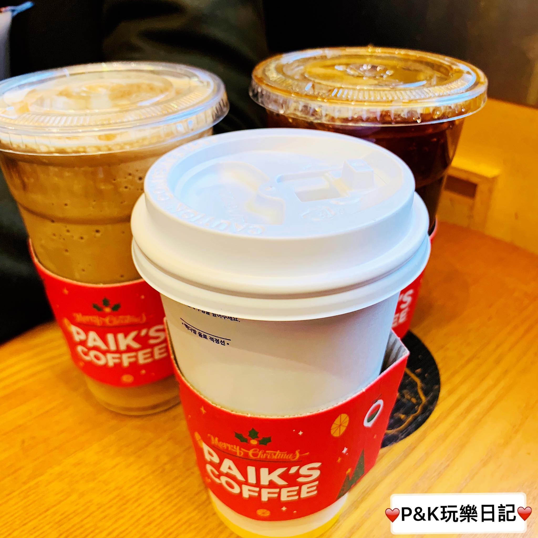 ▲韓國連鎖咖啡 빽다방 Paik`s Coffee。（圖／P&K 玩樂日記w提供）