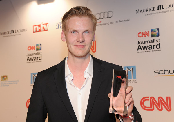 ▲德國雜誌《明鏡》周刊（Der Spiegel）記者雷洛希爾斯（Claas Relotius）得CNN年度記者大獎。（圖／達志影像／美聯社）