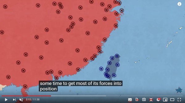 ▲▼ 「中國能在１年內攻下台灣嗎」影片。（圖／翻攝Youtube／Binkov`s Battlegrounds頻道）