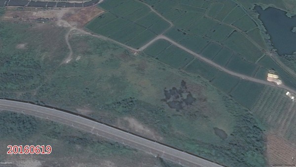 ▲▼卓蘭大安溪濕地公園衛星照片對比。專家表示石虎及淺山生物都超級需要沒有阻礙的水域。（圖／生態觀察者李璟泓授權提供）