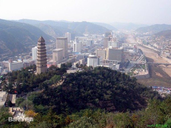 ▲延安寶塔區。（圖／翻攝自百度百科）