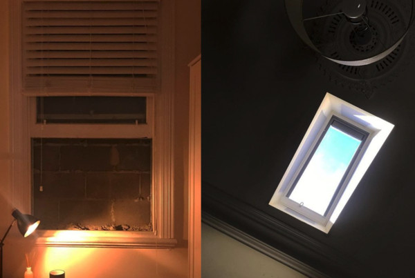 ▲▼自私鄰居「磚牆封窗」！他生理時鐘錯亂，70天黑暗後終於有救。（圖／翻攝IG／oscargordon）