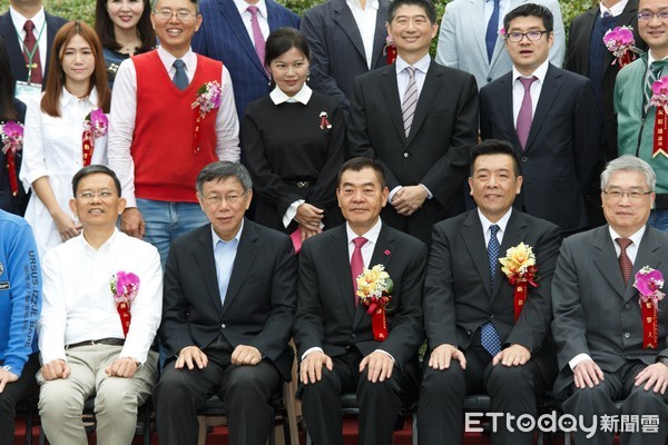 ▼柯文哲出席台北市議會就職典禮、議長副議長就職典禮。（圖／記者周書羽攝）
