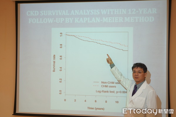 ▲黃升騰醫師指出正確中醫的辨證治療下，中醫藥對於慢性腎功能衰竭的病患應能提供輔助性的幫忙，延長其存活率。（圖／記者林悅翻攝）