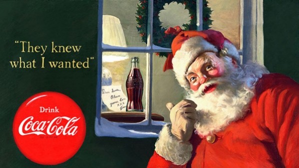 ▲▼耶誕老人為何穿「紅衣」？竟和可口可樂有關係             。（圖／翻攝自可口可樂網站）
