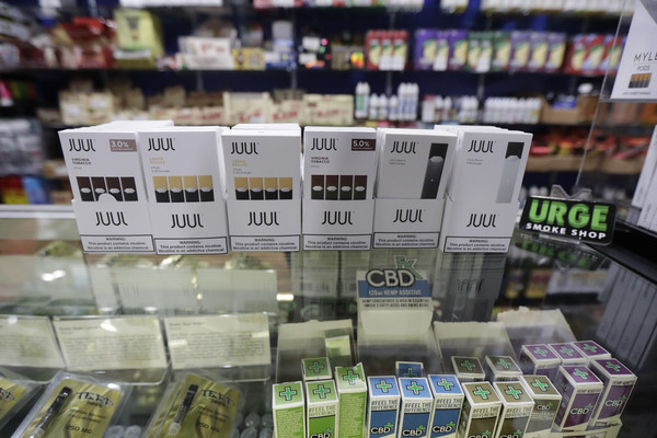 ▲▼電子菸製造商JUUL。（圖／達志影像／美聯社）