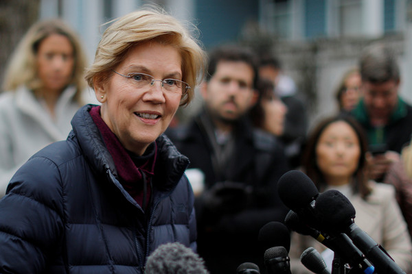 ▲▼美國民主黨資深聯邦參議員華倫（Elizabeth Warren）表示，她將準備參與2020年的總統大選。（圖／路透）