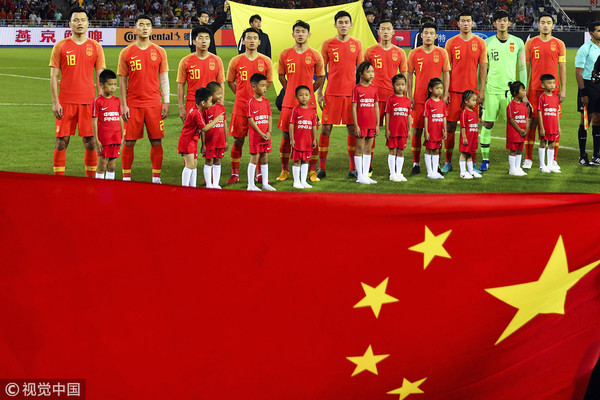 ▲▼中國足球國家隊 。（圖／CFP）