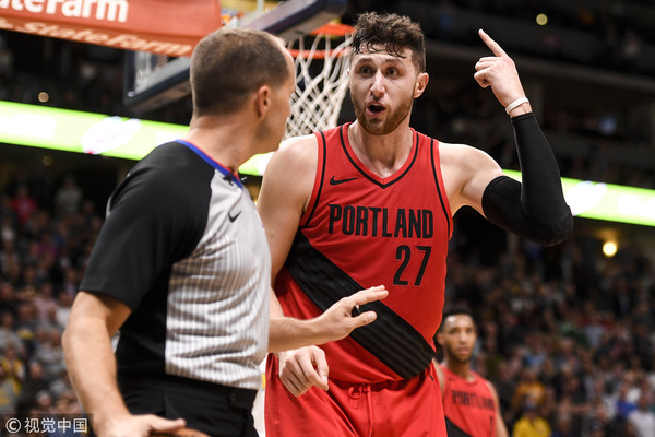 ▲▼紐基奇（Jusuf Nurkic）。（圖／CFP）