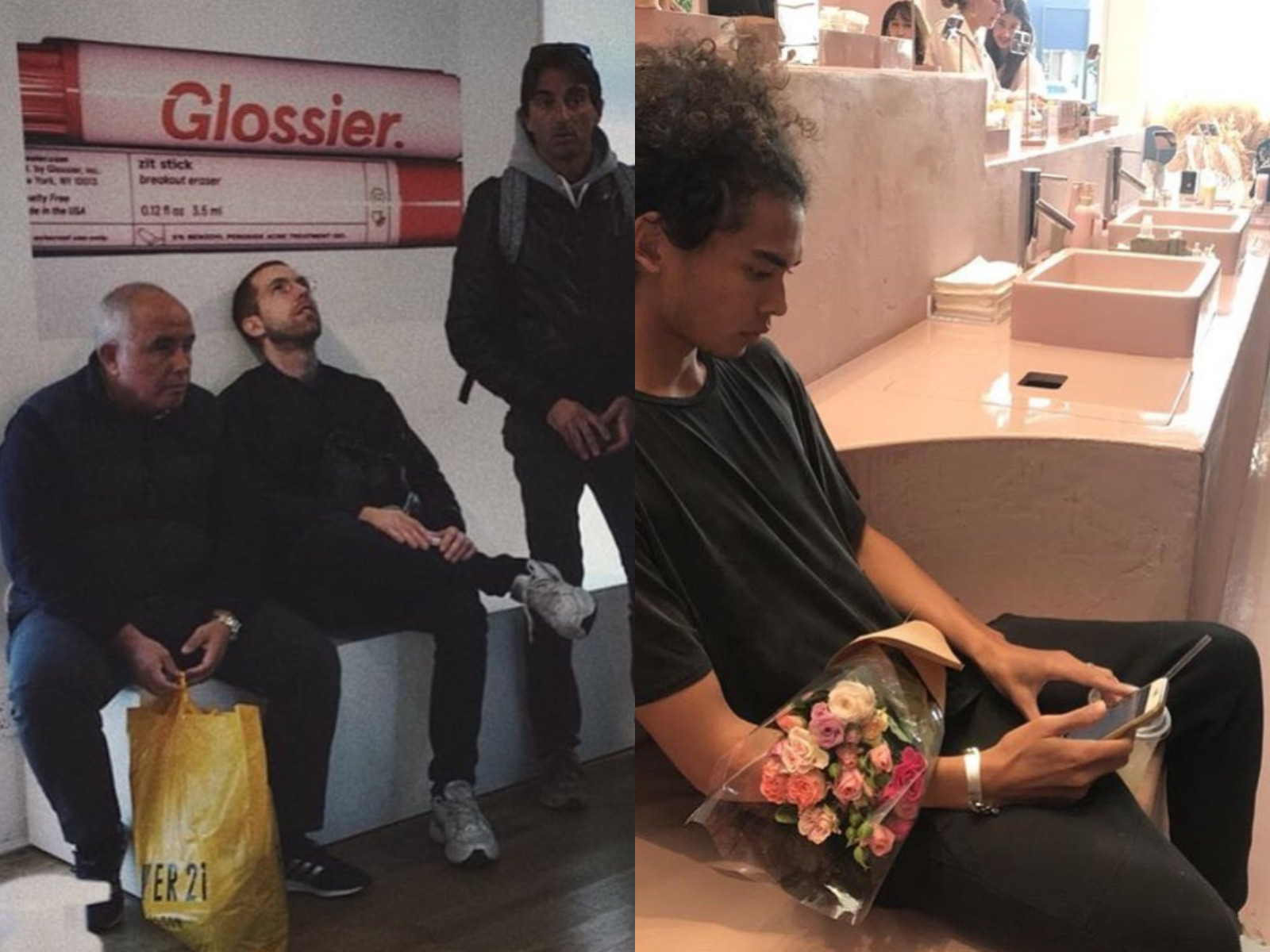 ▲glossier。（圖／翻攝自IG@glossierboyfriends、@glossier）