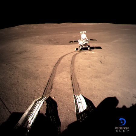 ▲嫦娥四號,月背             。（圖／翻攝自中國國家航天局網站）