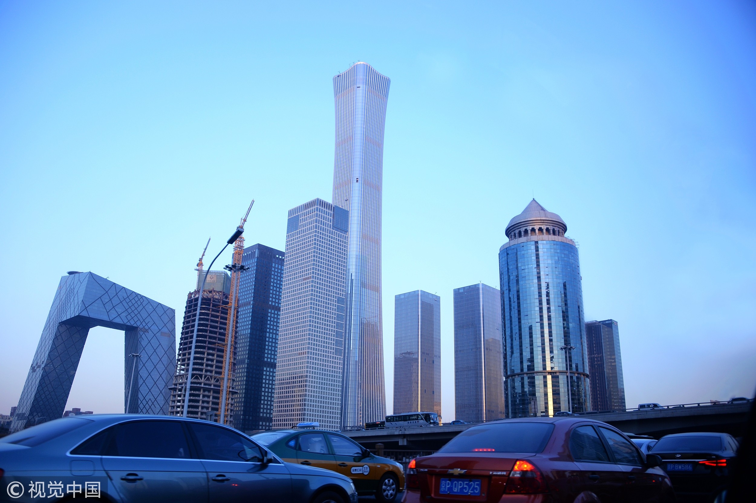 ▲▼北京第一高樓528公尺「中國尊」。（圖／CFP）